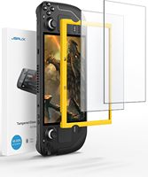 2-Pack Anti Glare Screen Protector for Steam Deck OLED, 9H Hardness Matte Tempered Glass Scratch Resistant, Comes with Toolkits