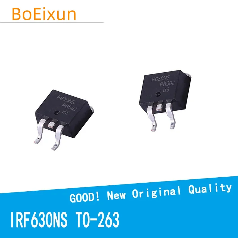 10PCS/LOT IRF630NS F630NS IRF630NSTRLPBF IRF630 TO-263 New IC Chipset MOSFET MOSFT TO263 Three-Terminal Voltage Regulator