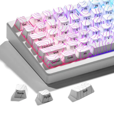 contour-20-keycap-ukiyo-e-painting-ice-crack-light-transmission-keycap-side-engraving-imd-keycap-wooting