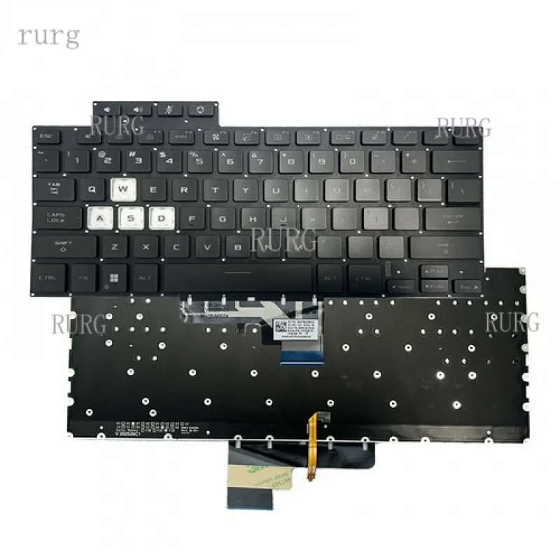 

L Black Keyboard Backlit For ASUS TUF Air FX516 FX516P FX516PR FX516PM FA516