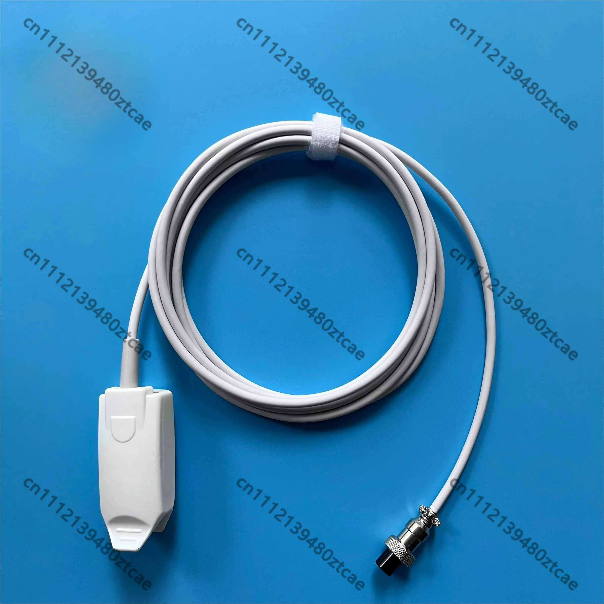5Pin SpO2 Sensor, Finger Clip Blood Oxygen Probe, Anti-Interference,Reusable TPU Cord,Compatible with PM9000A+ PM9000GTA Monitor