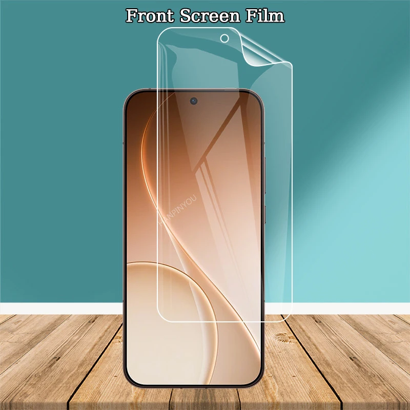 تحديد المواقع التفاف الجانب حافة حامي الشاشة الخلفية ل ممن لهم Reno15 برو رينو 15 خدش Autorepair لينة شاشة كاملة هيدروجيل فيلم