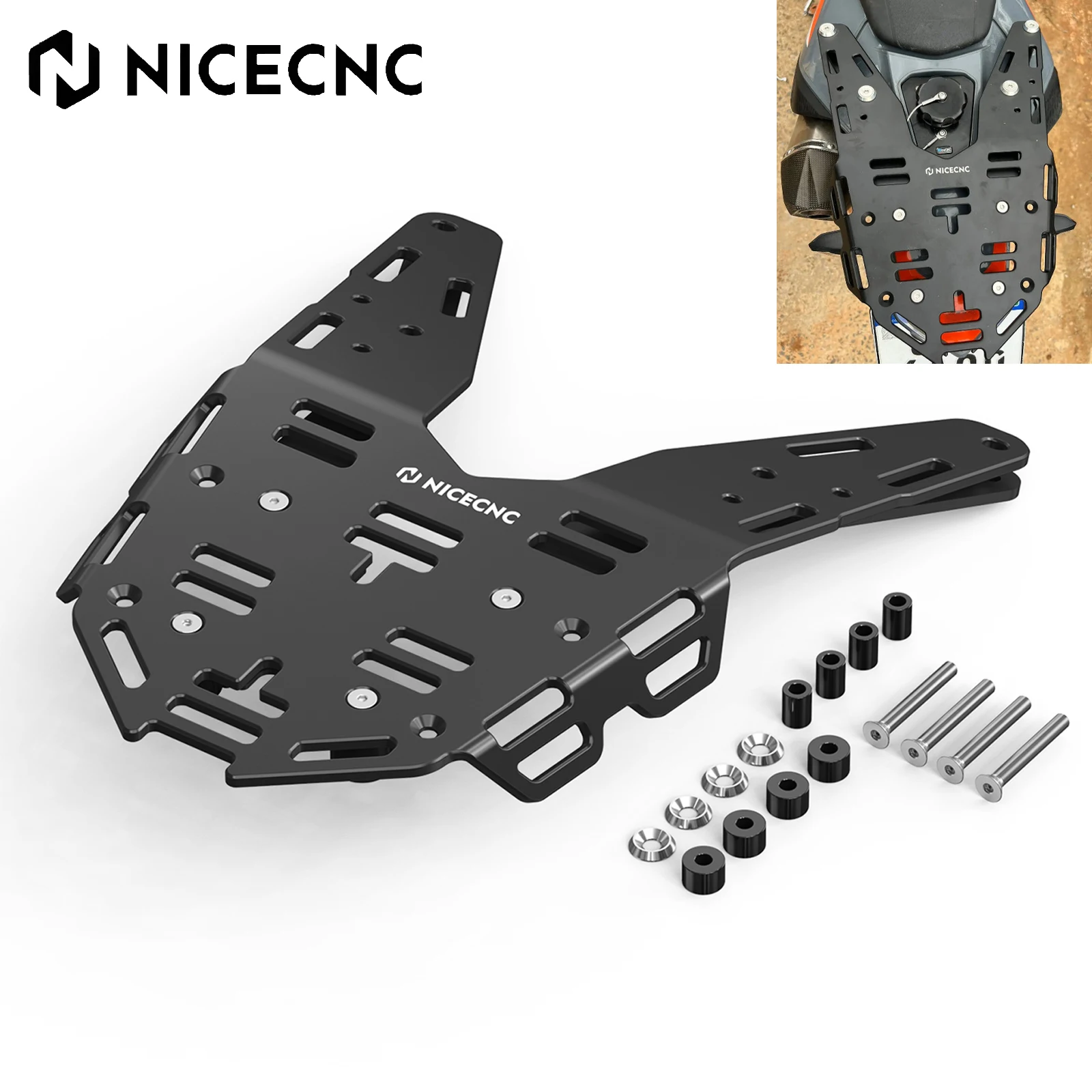 

For KTM 690 Enduro R 2019-2023 GasGas ES SM 700 2022-2023 Rear Luggage Rack Cargo Saddlebag Bracket GasGas ES/SM 700 690 EnduroR