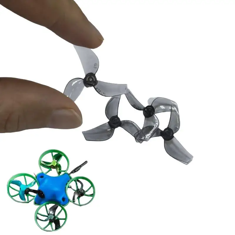 

4 шт. 3-листовая сверхлегкая опора CW CCW 1219S 31 мм пропеллер для FPV Tinywhoop Micro Drone для двигателя 0702 29000KV DIY часть