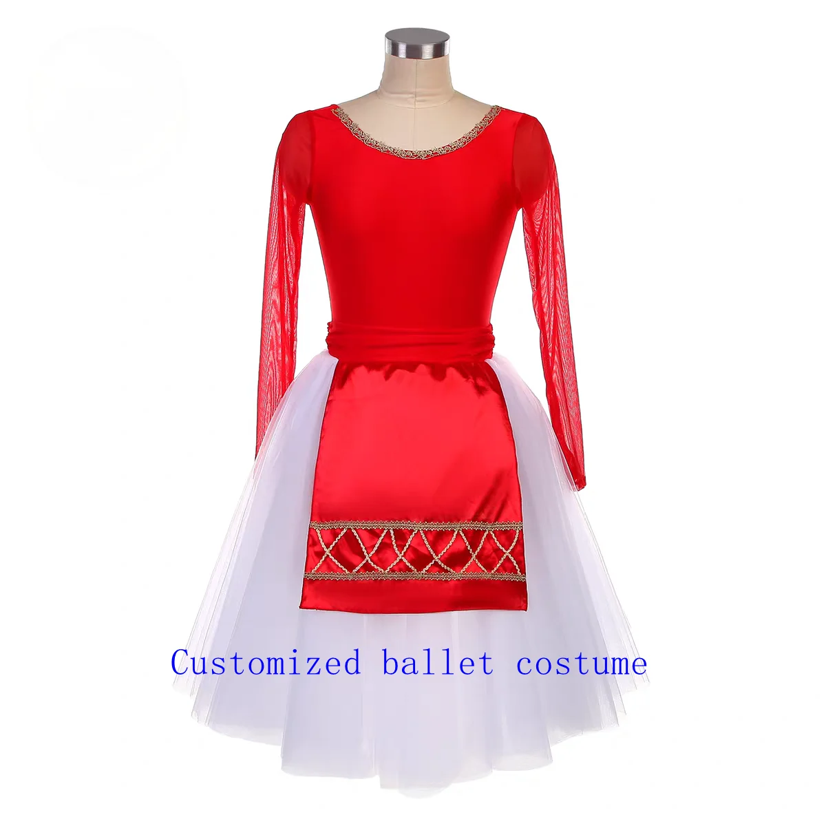 

Customized ballet long skirt, yarn skirt, custom color flower skirt