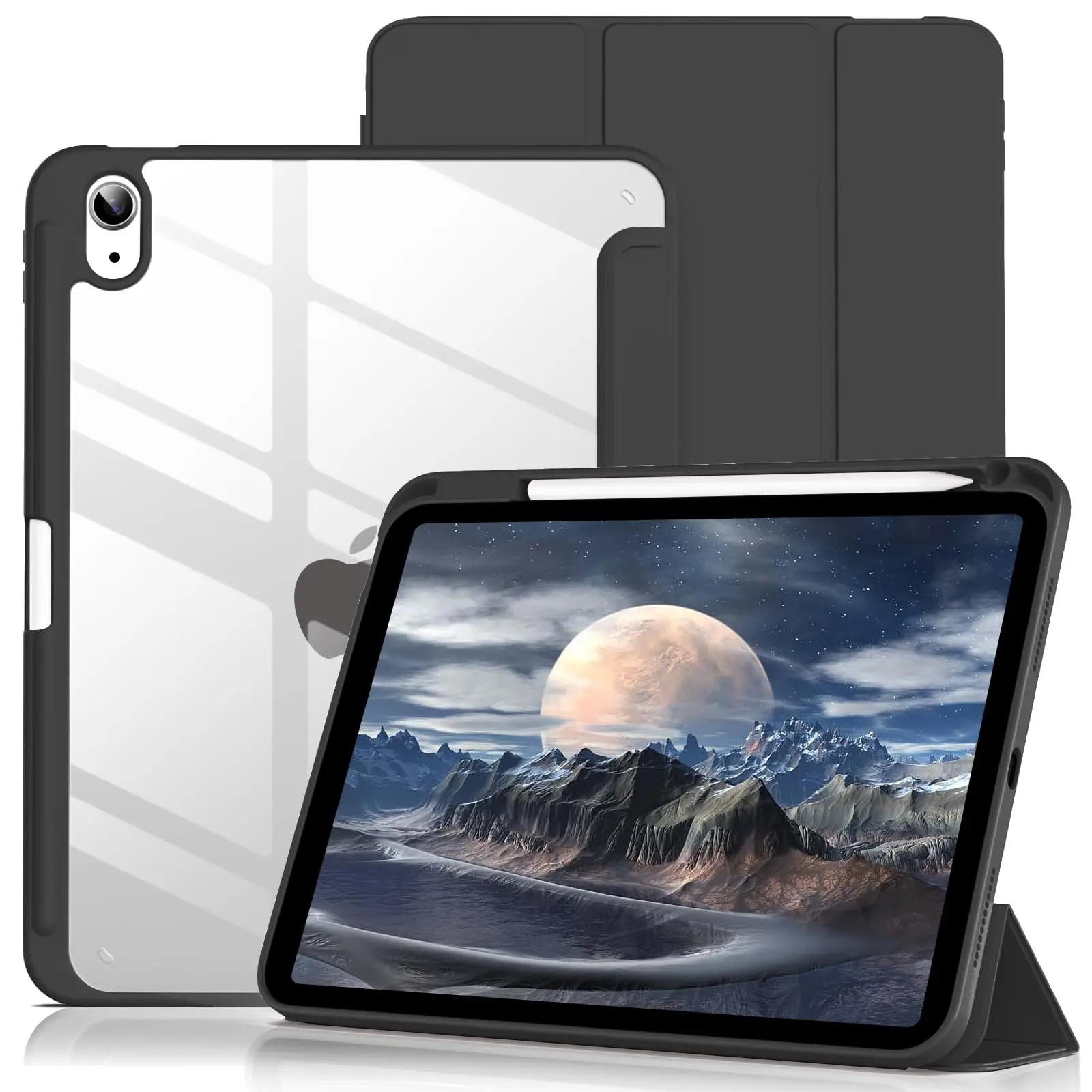 

Pencil Case For iPad (A16) 11th 10th Gen Air 4/5/6/7 10.9'' 11'' M2 M3 Pro 11 2022 2024 2025 M4 M5 Magnetic Flip Smart Cover