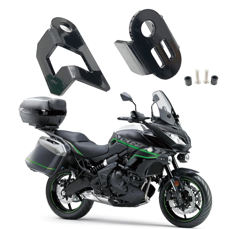 For KAWASAKI VERSYS 650 KLE650 VERSYS650 Versys 650 2007-2020 Motorcycle Front & Rear ABS Sensor Guards Cover