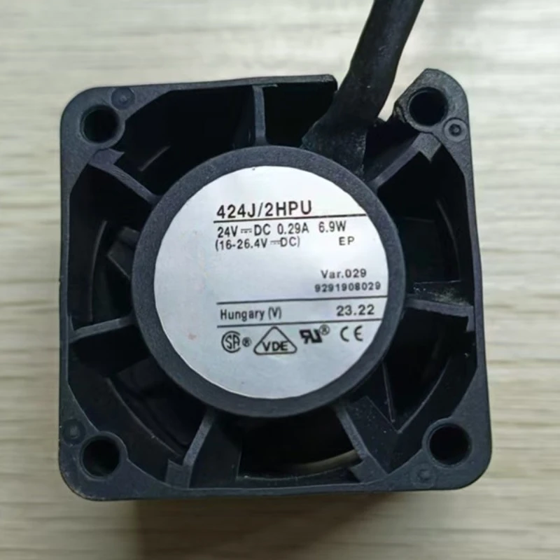 

424J/2HPU Compact Medical Chassis Axial Fan 24V0.29A6.9W 424JMU