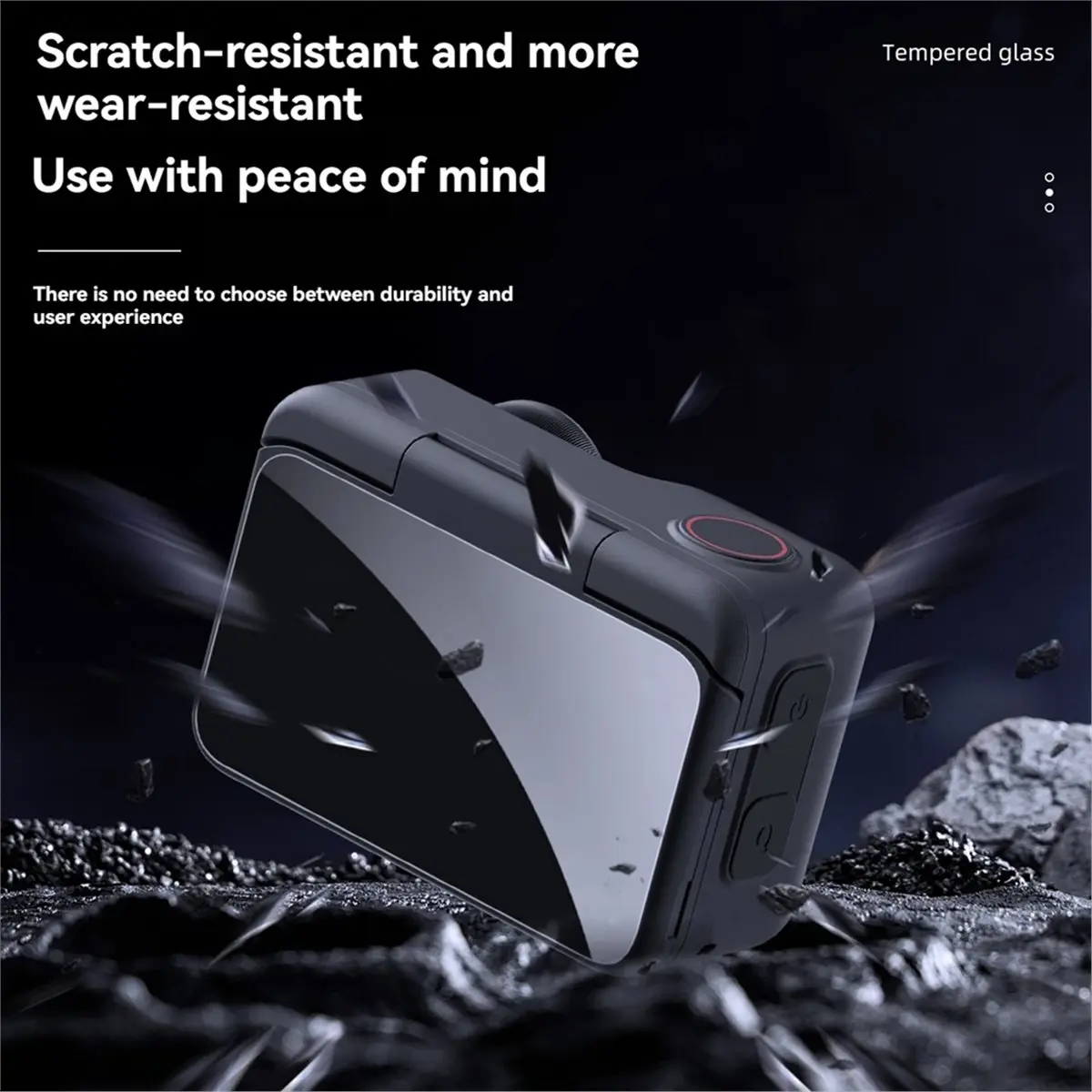 Screen Protector for Go Ultra Tempered Glass Film 2in1 Screen Film+Lens Film for Go Ultra