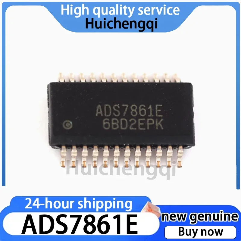 1PCS ADS7861E Patch SSOP-24 500kHz 12 Bit Analog-to-digital Conversion Chip ADC