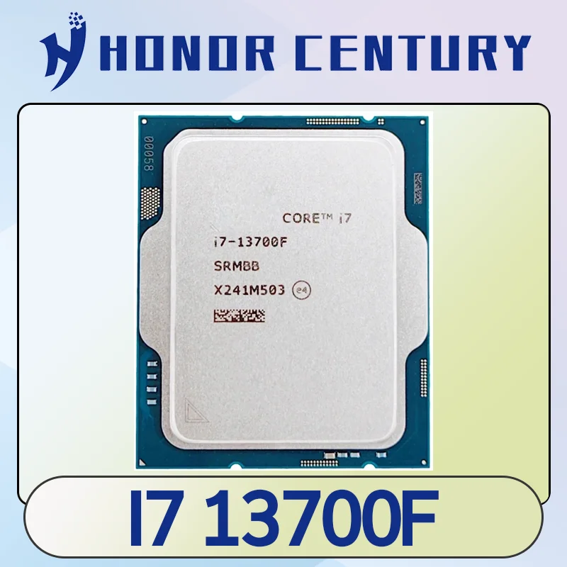 Core i7 13700F 2.1GHz 16 Core 24 -Thread CPU Processor L3=30M 65W LGA 1700 no fan B760 Motherboard