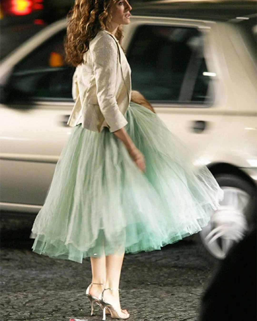 Women's Summer Tutu Skirts 6 Layered Fluffy Tulle Elastic Waist Petticoat Knee-Length Dance Pleated Skirt Ball Gowns Underskirt