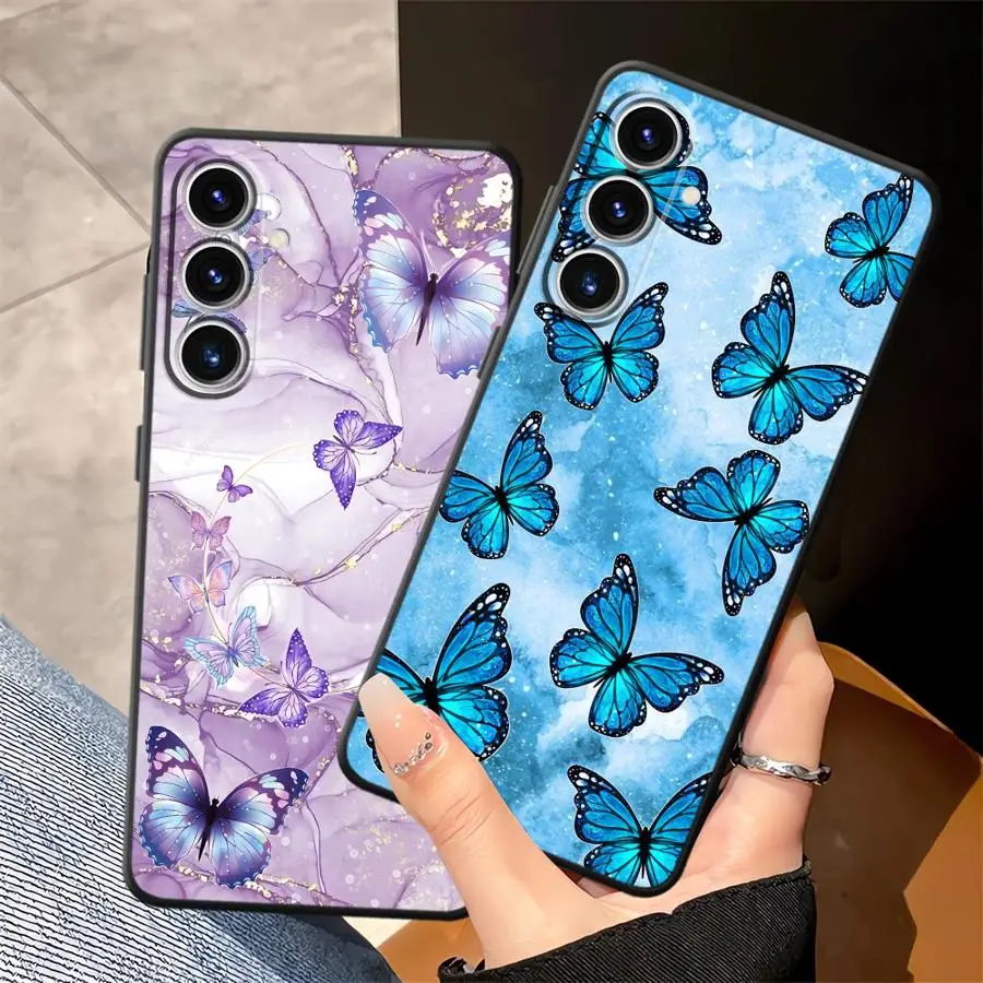 Case for Samsung Galaxy A36 A05 A37 A53 A17 A57 A15 A73 A51 A52 A06 A55 A23 A25 A16 Phone Cover A13 A41 A12 A50 A70 Marble