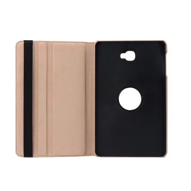 Funda protectora de cuero con tapa giratoria para tableta Samsung Galaxy Tab A A6, 10,1, 2016, SM-T580, T580N, T585, T585C, 360