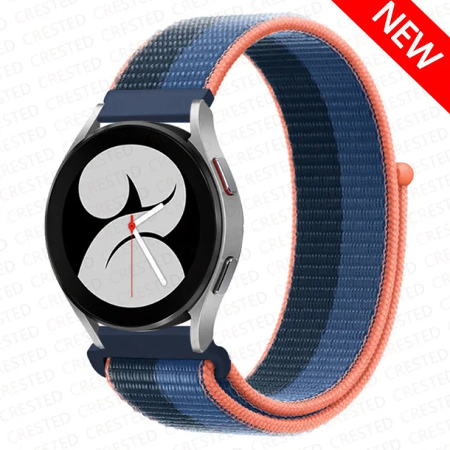 Band For Samsung Galaxy Watch 7/FE/4/5 Pro/6 classic/active 2 44mm 40mm Nylon correa Bracelet Huawei GT 4 5 6 20mm 22mm Straps