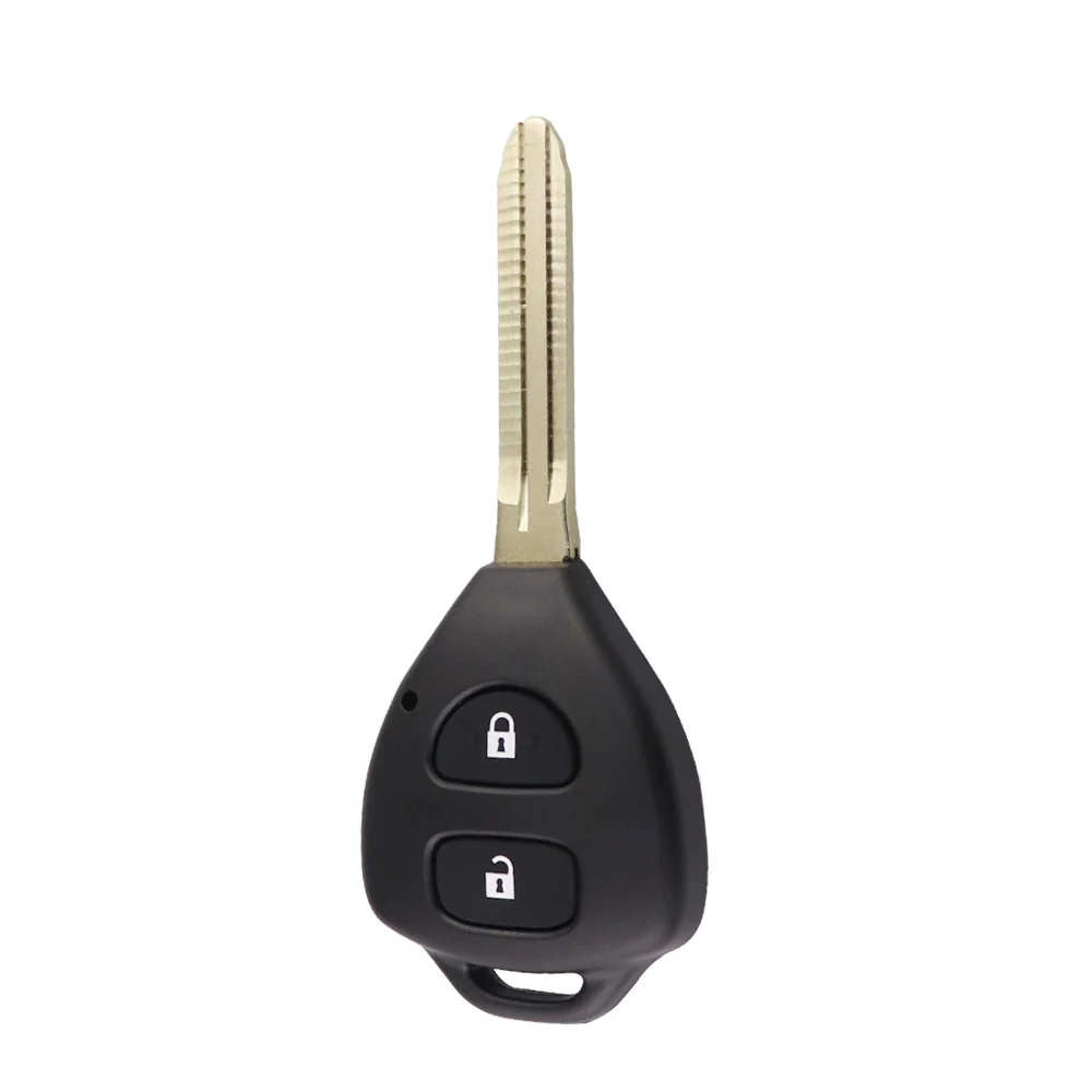 Remote Car Key For Toyota Hiace Yaris Corolla RAV4 Europe Hilux Vigo Innova 2006 2007 2008 2009 2010 2 Button 433Mhz 4D67 G Chip