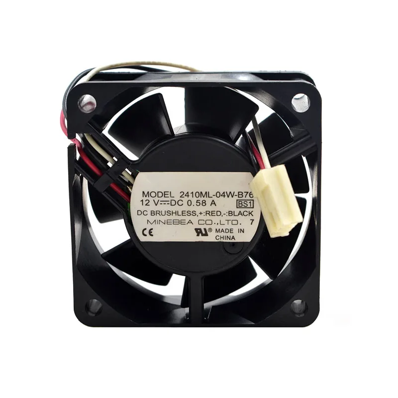 

НОВЫЙ ОРИГИНАЛЬНЫЙ 2410ML-04W-B76 12 В 0,58 А 6025 60*60*25 мм Охлаждающий ВЕНТИЛЯТОР РАДИАТОР