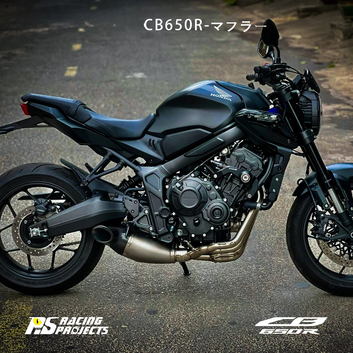 For CB650R Motorcycle Full System Exhaust Modified Front Middle Link Pipe Muffler For Honda CBR650R CBR650F CB650R CB650F 14-26