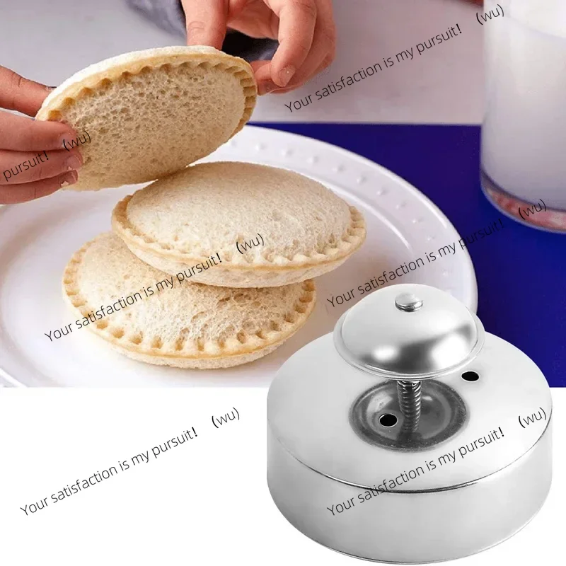 

Форма для запечатывания гамбургеров, круглая форма для хлеба из нержавеющей стали, форма для запечатывания сэндвичей из нержавеющей стали