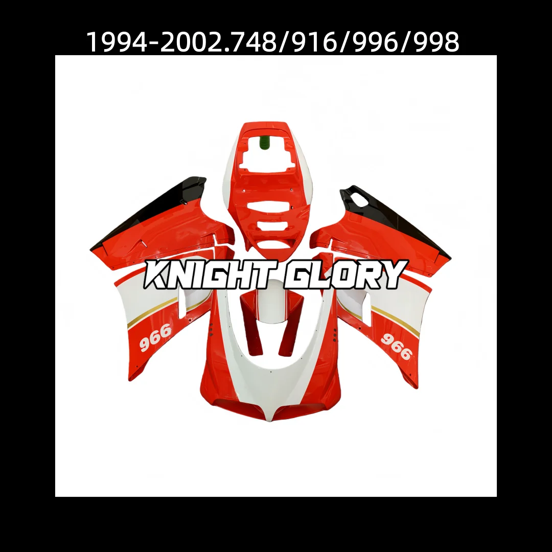 Motorcycle complete set parts, suitable for 748 / 916 / 996 / 998, 1994-2002 models. Body cover kit.  ABS injection molding.