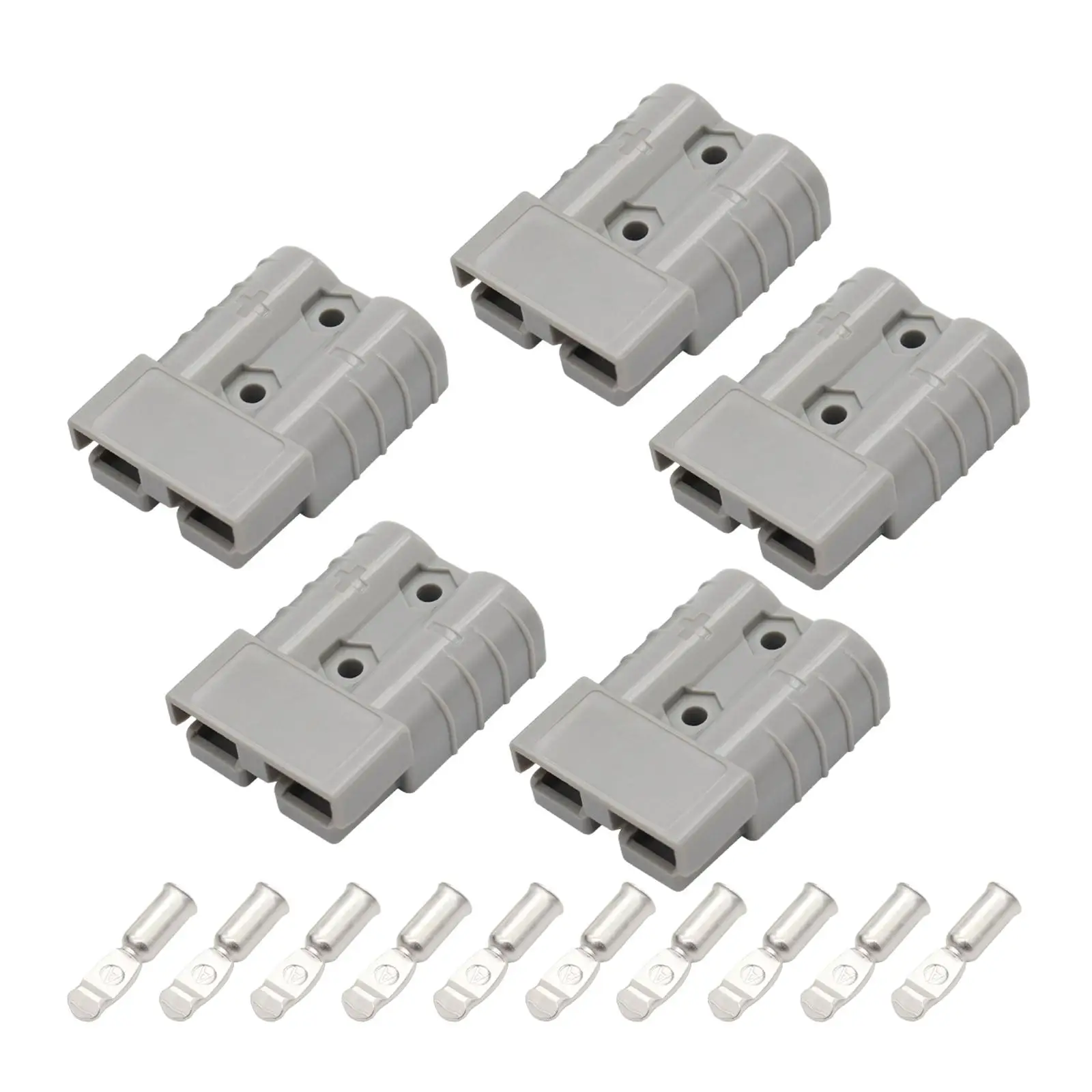 

5Pcs Battery Power Connector Quick Plug Connector High Performance 50A Premium