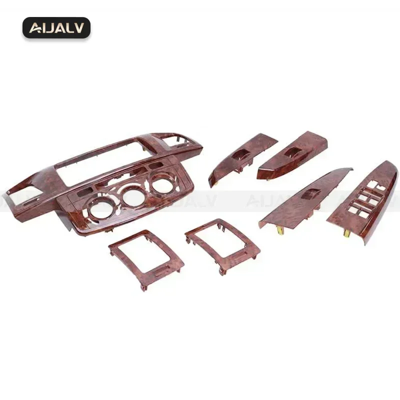 In magazzino Nuovo Prezzo di Fabbrica Accessori Auto Cruscotto In Plastica Pannello di Copertura per TOYOTA FORTUNER Hilux VIGO 2008-2014 Legno di Pesca I
