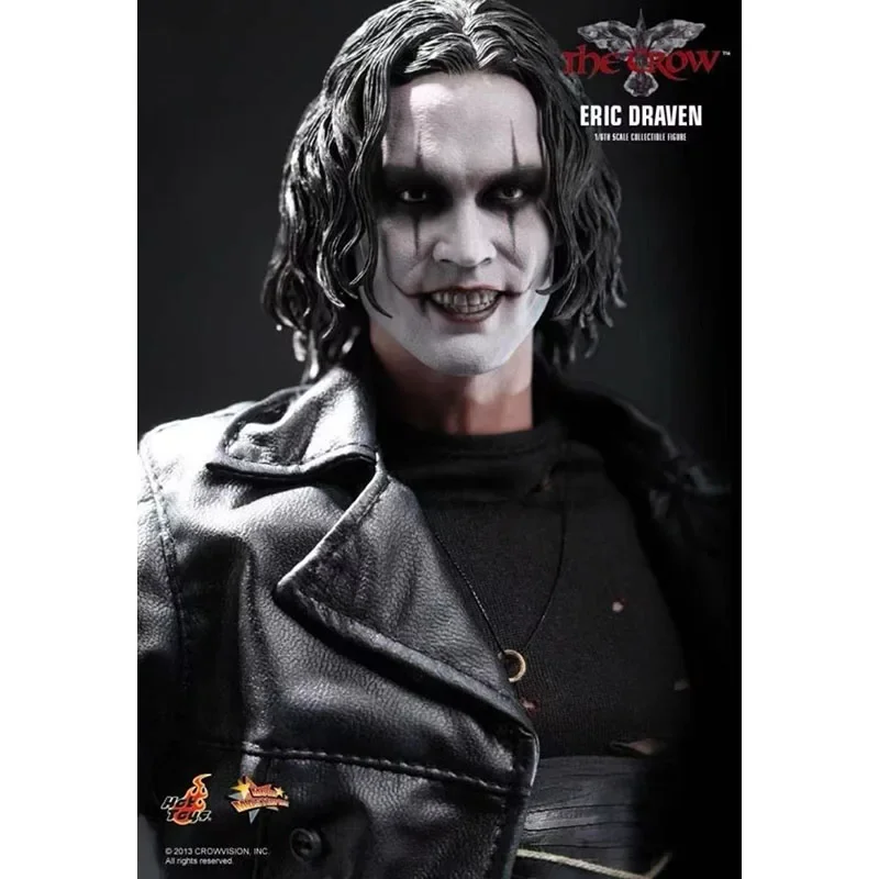 W magazynie oryginalne HotToys HT MMS210 Brandon Lee THE Crow 1/6 charakter filmowy modelowa kolekcja sztuki zabawka prezent