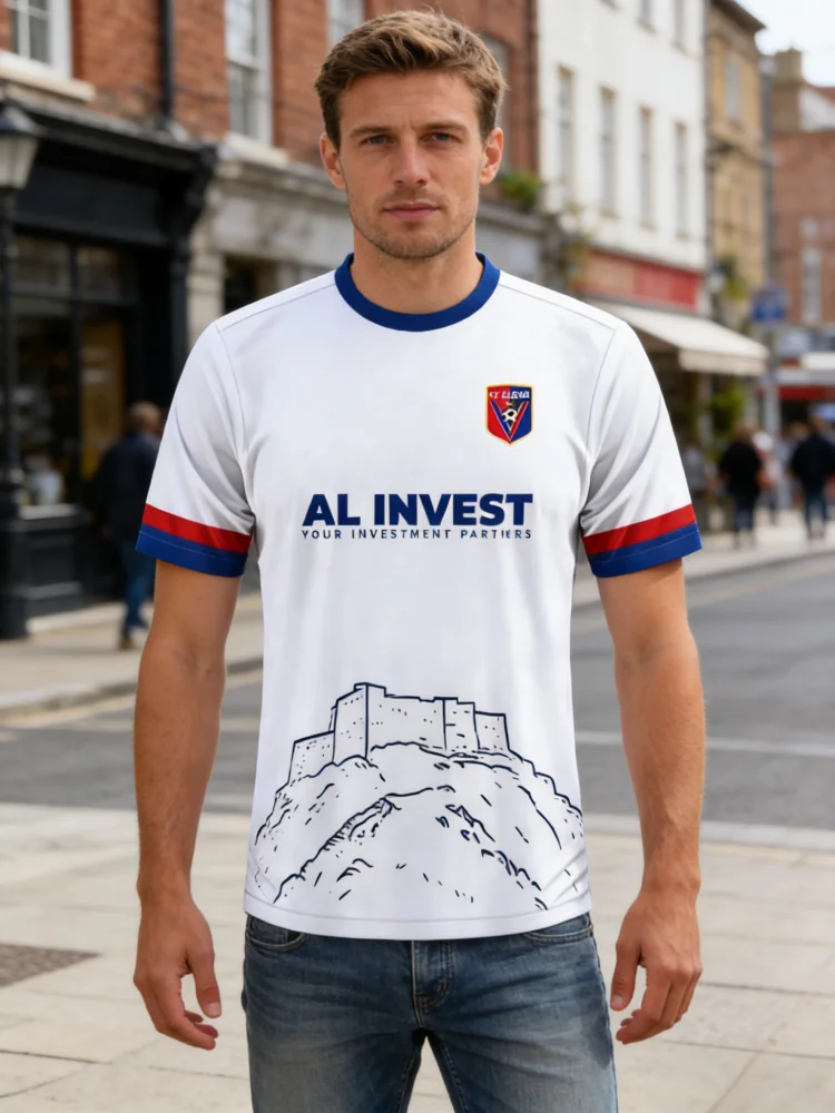 Albanian Kategoria Superiore KF Vllaznia Home Football Jersey Sports Dry Quickly Men's Kid's Clothing Tee Y2k Family Kids Tees