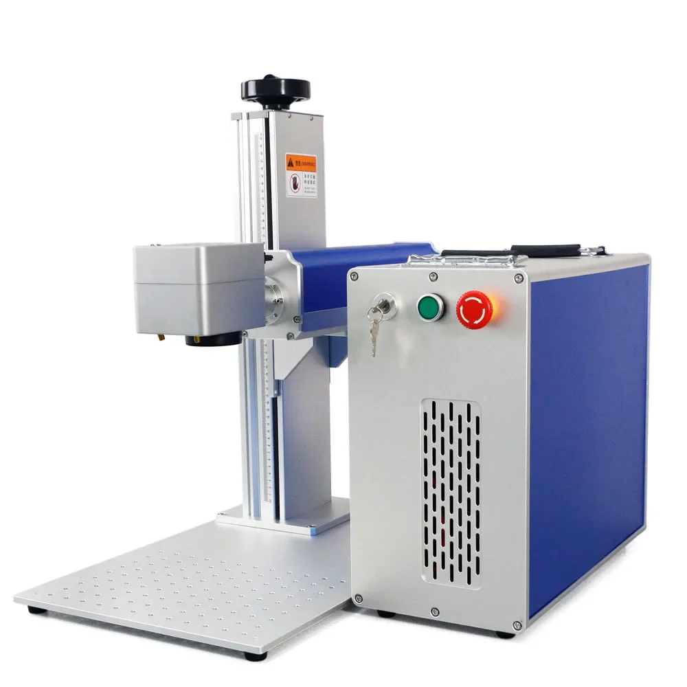 

Hot Sale Desktop Metal Fiber Engraving Machine 20w 30w 50w 100w Aluminum Metal Fiber Marking Machine