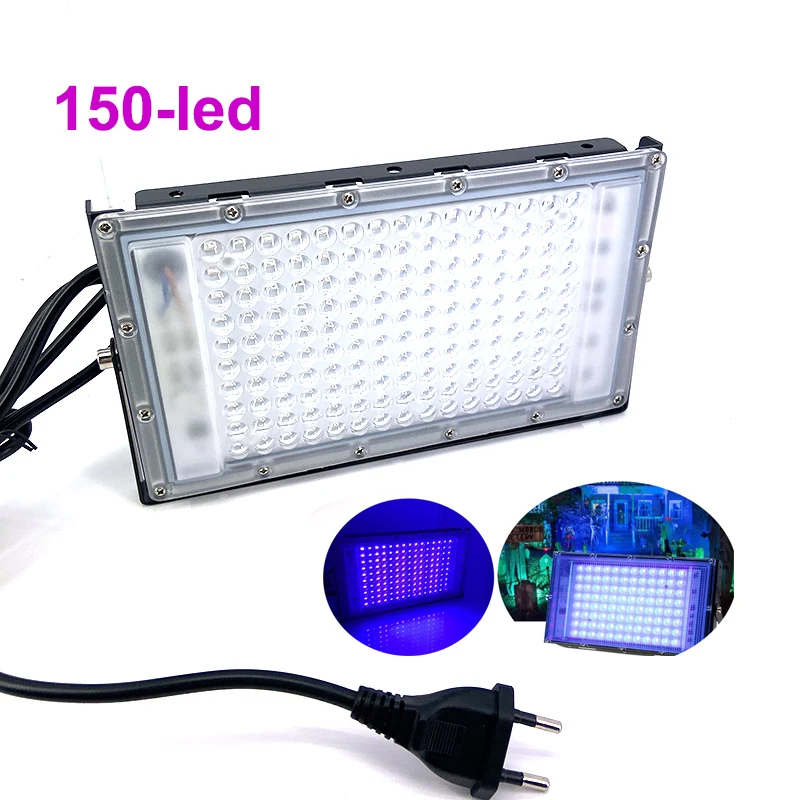 39nm 365nm Led الأشعة فوق البنفسجية الكاشف 220 فولت الأشعة فوق البنفسجية مصباح مسرح المرحلة Blacklight مقاوم للماء ديسكو حفلة المرحلة الخلفية M20