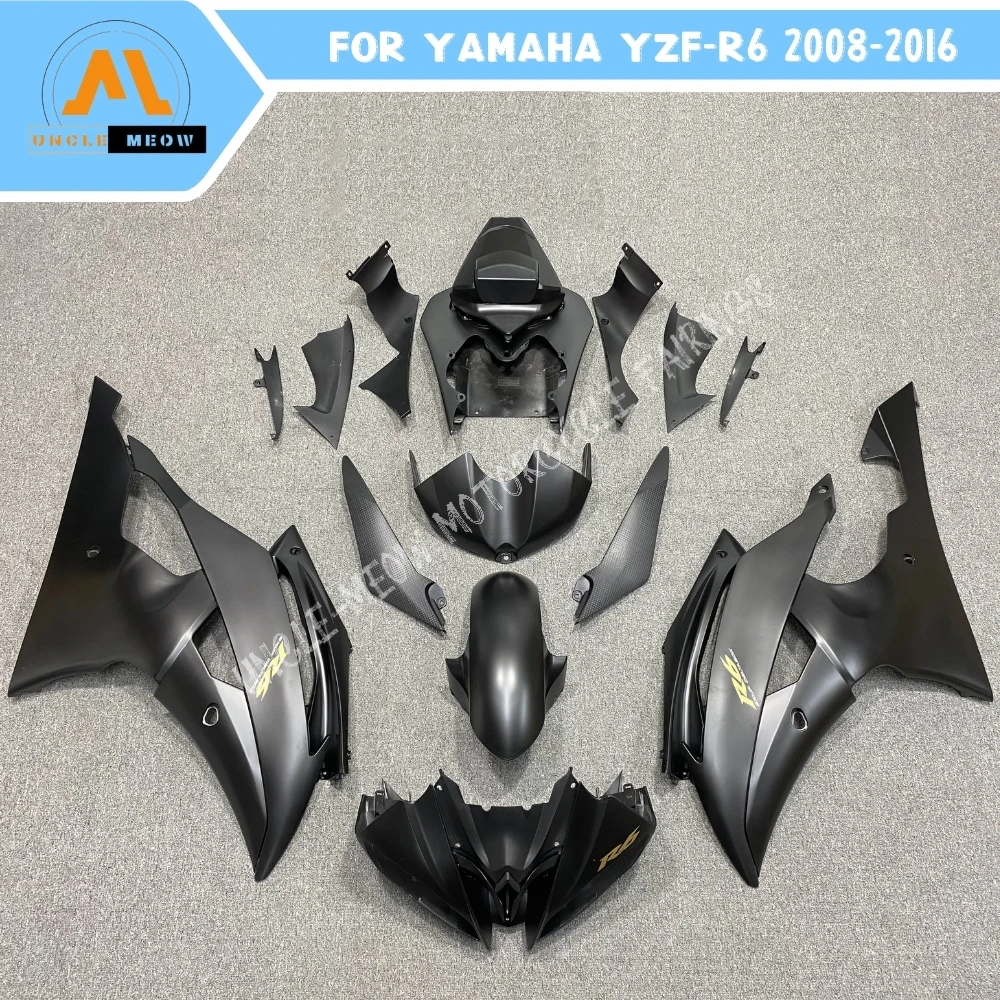 Customizable Motorcycle Fairing Kit High Quality ABS Plastics Fits YAMAHA YZFR6 R6 2008 09 10 11 12 13 14 15 2016 Bodywork Set