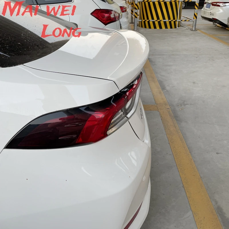 For new Toyota Corolla spoiler 2019 2020 High Quality ABS Primer Color Car Tail Wing Decoration Trunk Spoiler