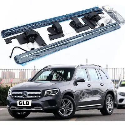 2Pcs Deployable Electric Running Board Side Step fit for Mercedes Benz GLB X247 2019+