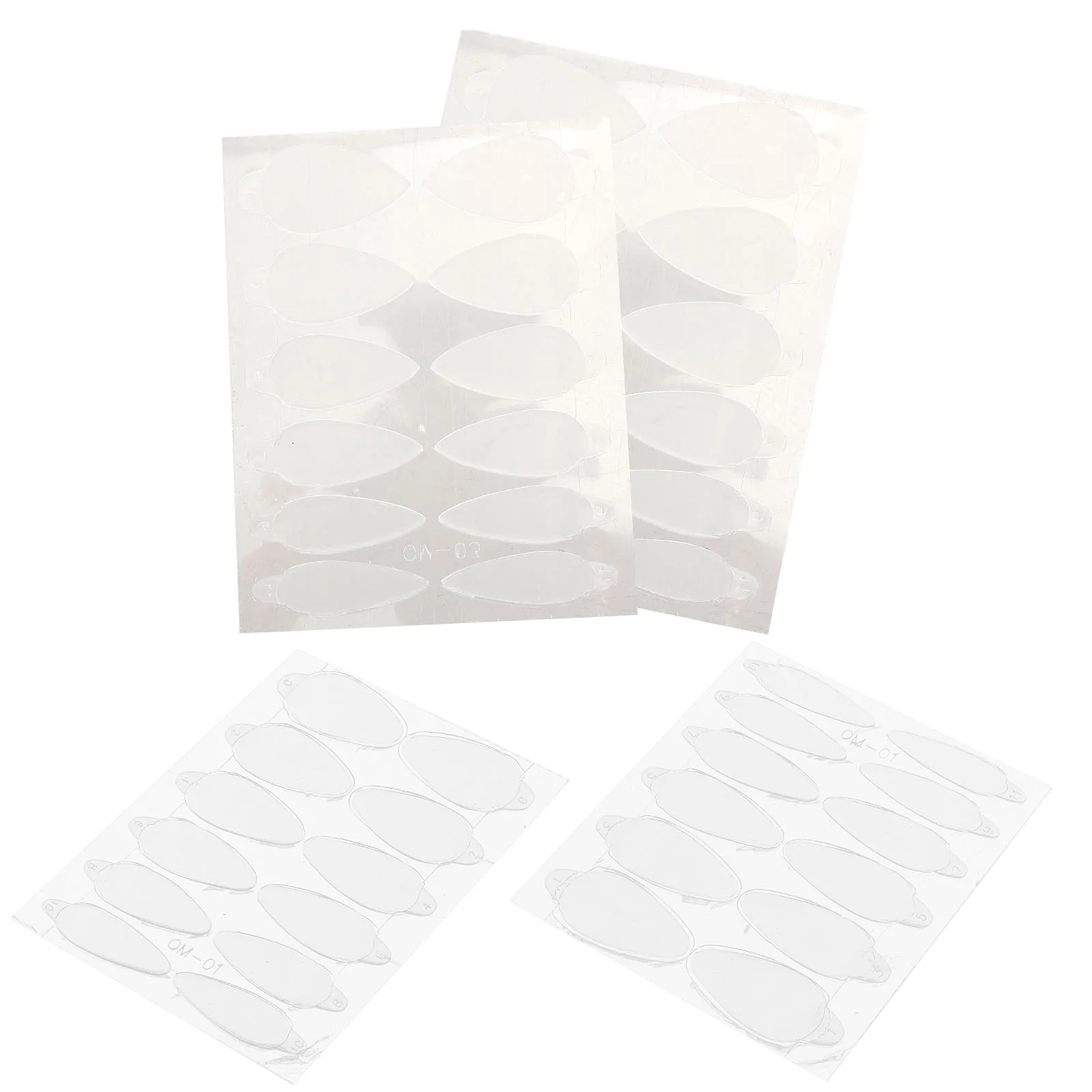 

24Pcs Nail Form Guide Stickers Self Adhesive Nail Extension Stickers Manicure Tools for Home Use
