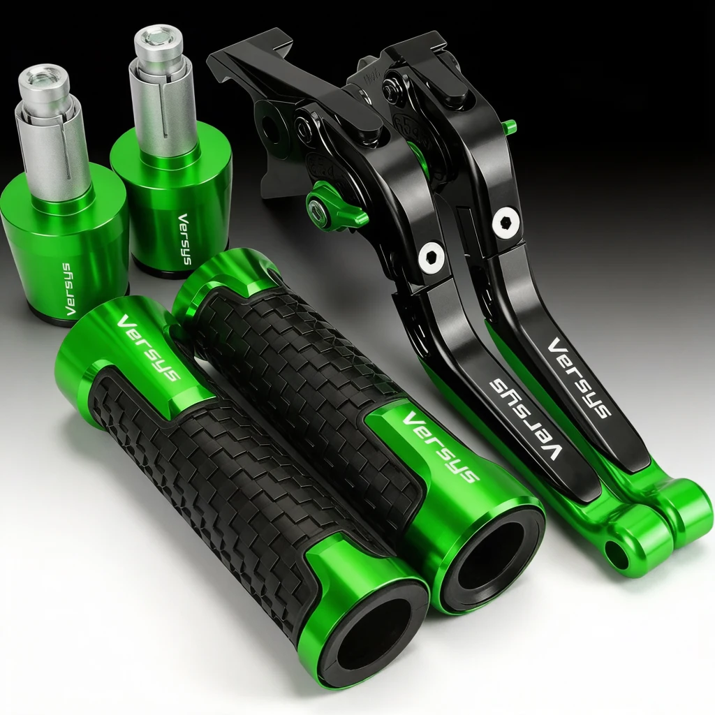 

For KAWASAKI VERSYS650 2015-2023 VERSYS 650 2022 2021 Motorcycle Clutch Lever Brake Levers Handlebar Handle Hand Grips Ends
