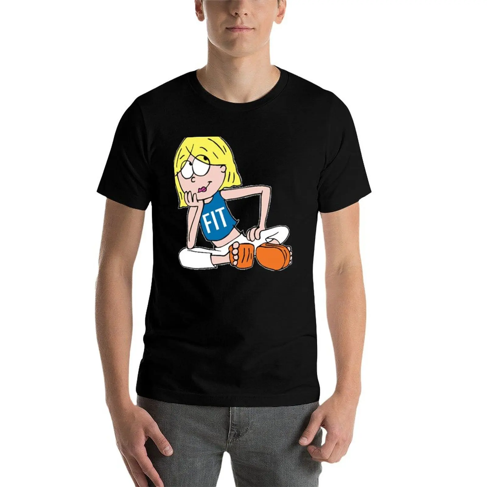 Lizzie wearing Fashion Institute of Technology Logo T-Shirt t shirt man designer essential t shirt T-Shirt