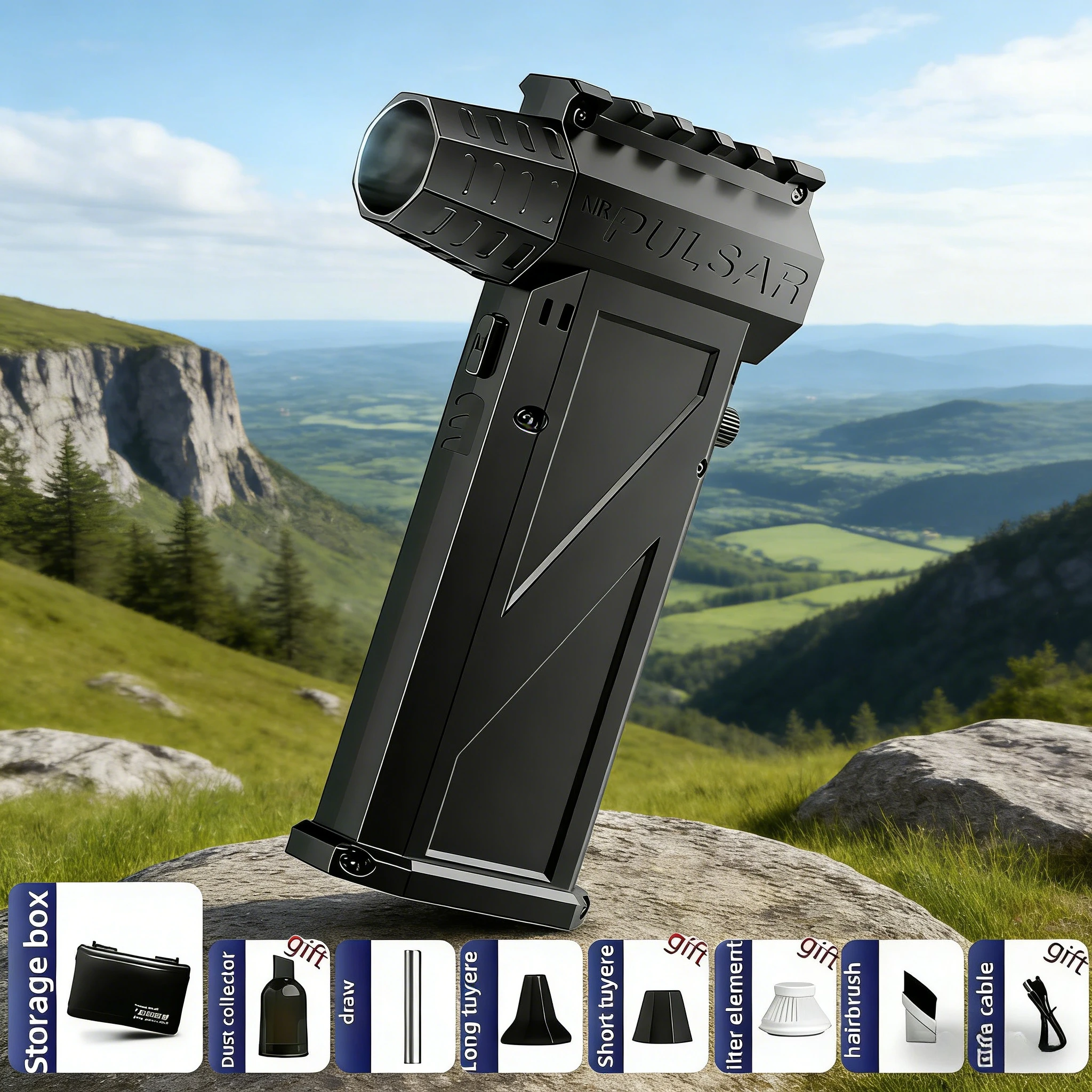 

Новый турбовентилятор X3Pro Turbo Jet | Бесщеточный двигатель, 52 м/с, 250000 об/мин, 8000 мАч, портативный