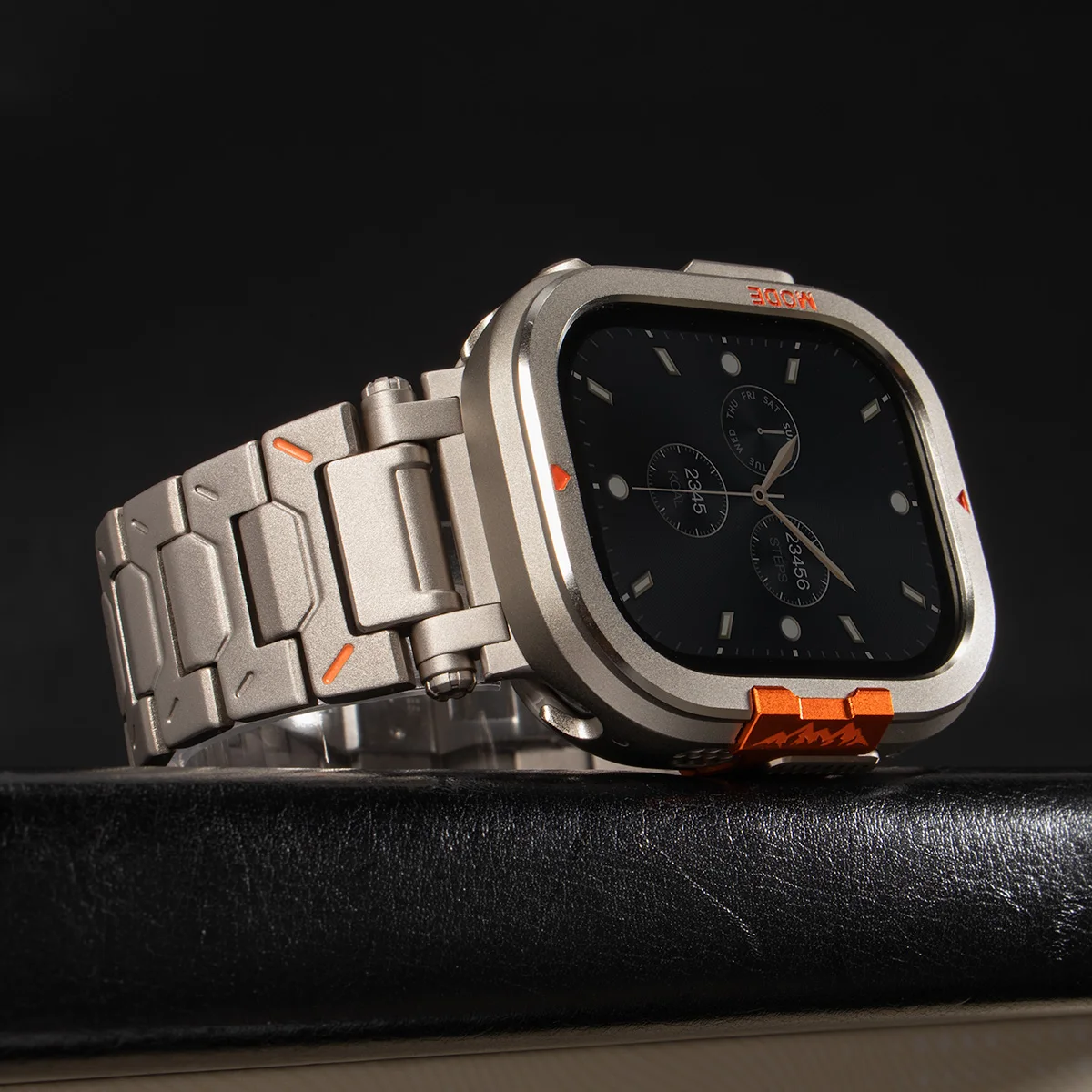 Metal Case+Strap for Apple Watch Ultra 3 2 1 49mm Series 11 10 46mm Titanium Band Hard Aluminum Alloy Bumper Protector Cover