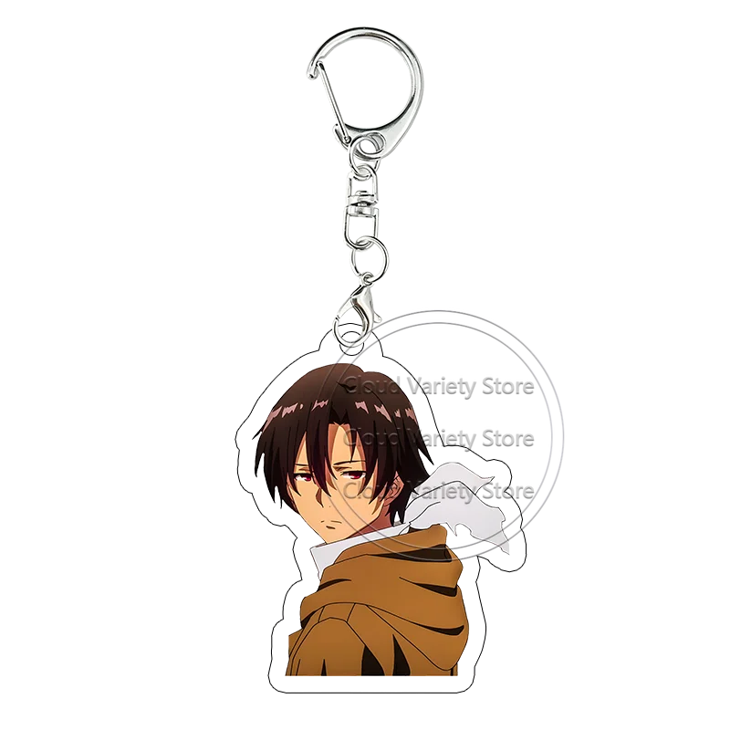 86 Eighty Six Acrylic Keychain Shinei Nouzen Vladilena Milizé Keyring Kawaii Girl Cosplay Props Bag Pendant Student Decor Gift