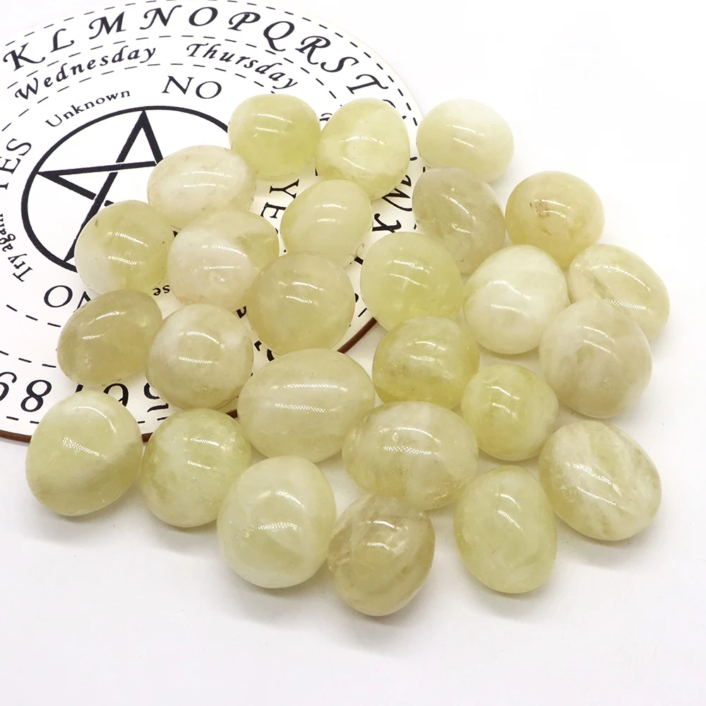 

Natural Round Citrine Crystals Stone Tumbled Bulk Healing Mineral Specimen Gemstones Gem Raw Aquarium Home Room Decoration Gift