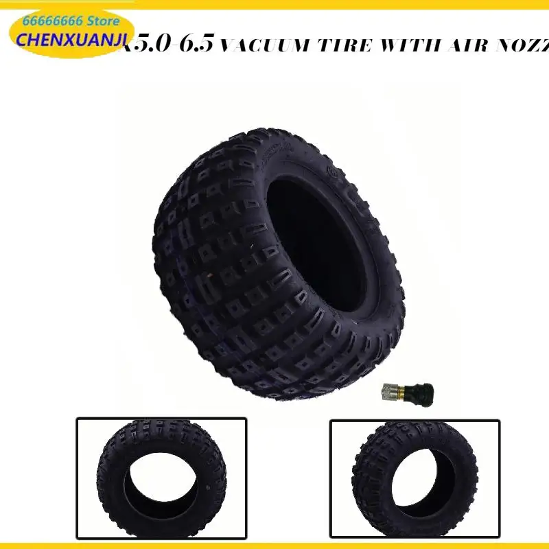 Hot Durable 13x5.00-6.5 Vacuum Tire for ATV Beach Bikes, Easy Installation with Thick Explosion-Proof Design