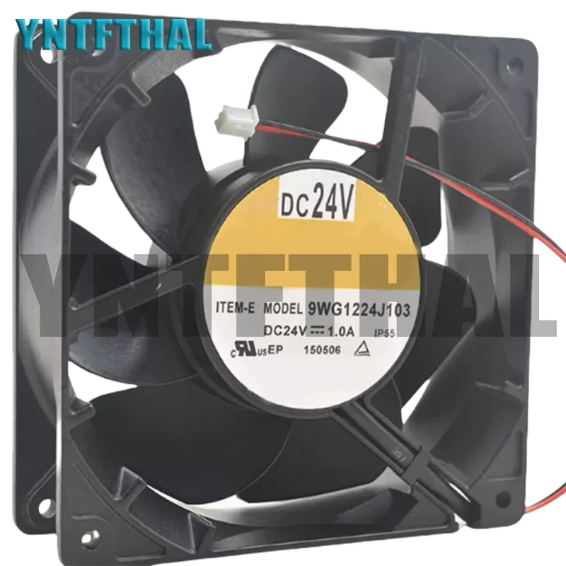 9WG1224J103 DC24V 1.0A 12038 12CM Two Lines Fan