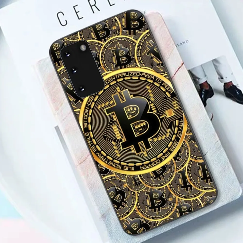 Bitcoin Phone Case For Samsung S 9 10 20 21 22 23 30 23 24 Plus Lite Ultra FE S10lite Fundas