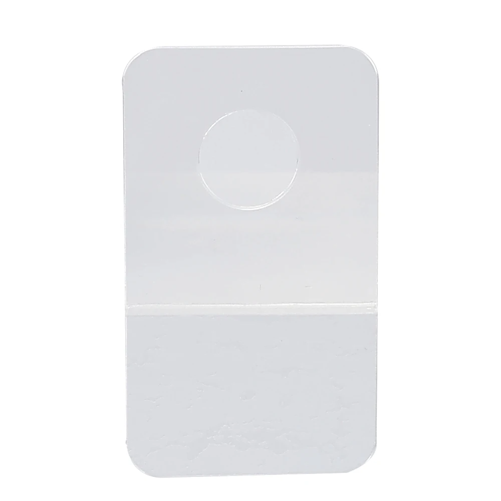 50/100pcs Plastic Transparent Wall Mount Hooks