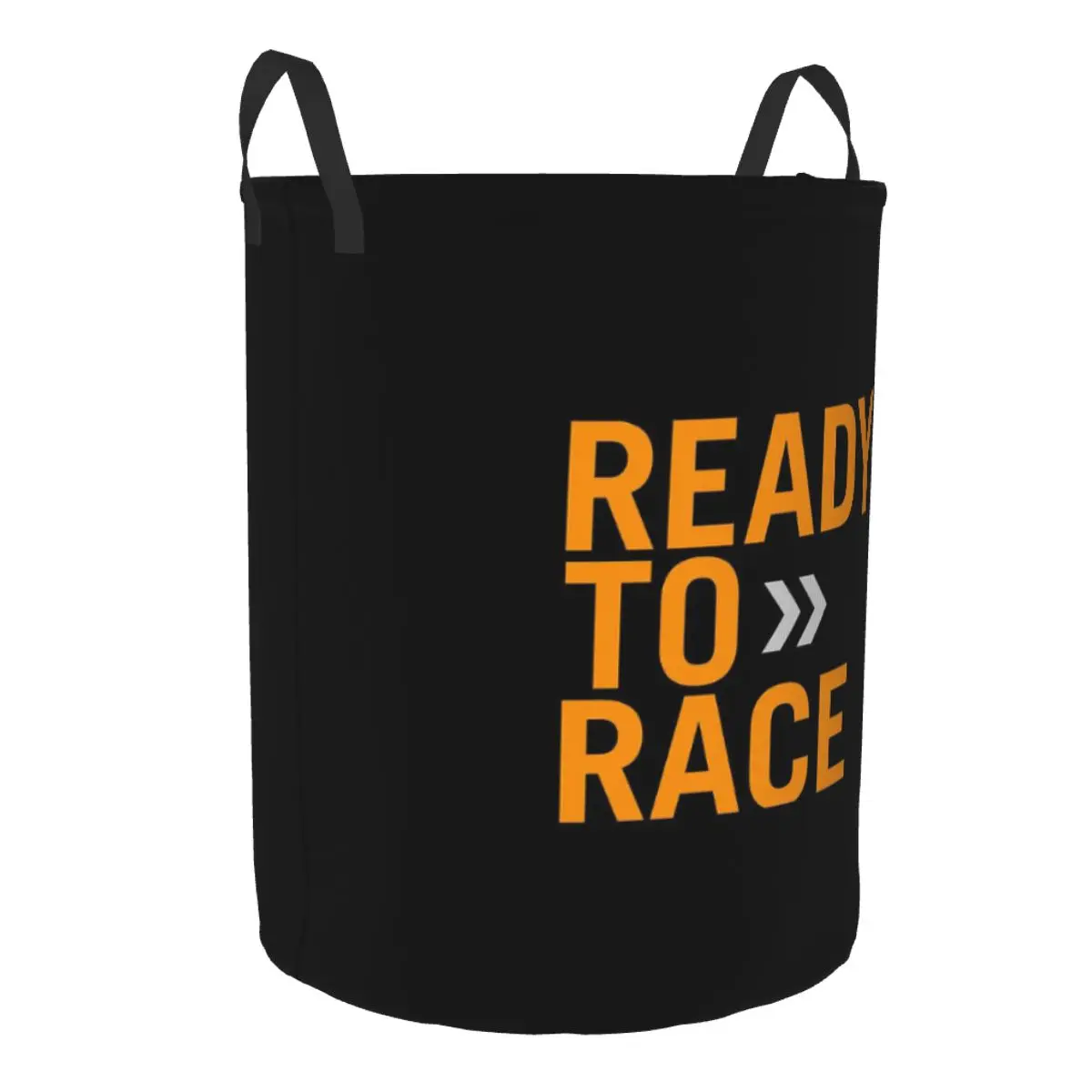 Ready To Race Laundry Basket Foldable Bike Clothes Hamper for Nursery Kids Toys Storage Bin