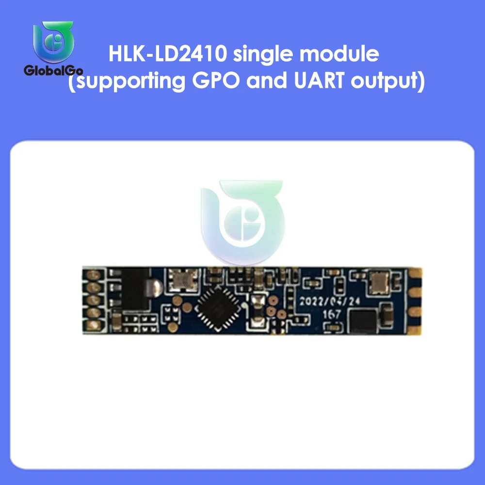 HLK-LD2410 DC5-12V 24G Human Presence Inductive Radar Module Intelligent Microwave Sensor Switch With 5P Wire