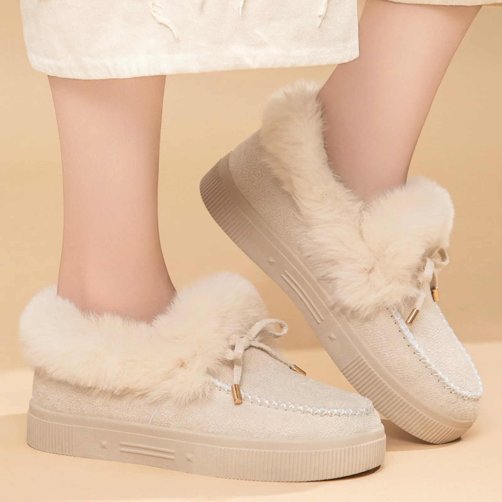 Autumn and Winter New Arrival Women's Sporty Boots - Breathable, Comfortable, Warm, Casual Short Boots & Ankle Boots 2026