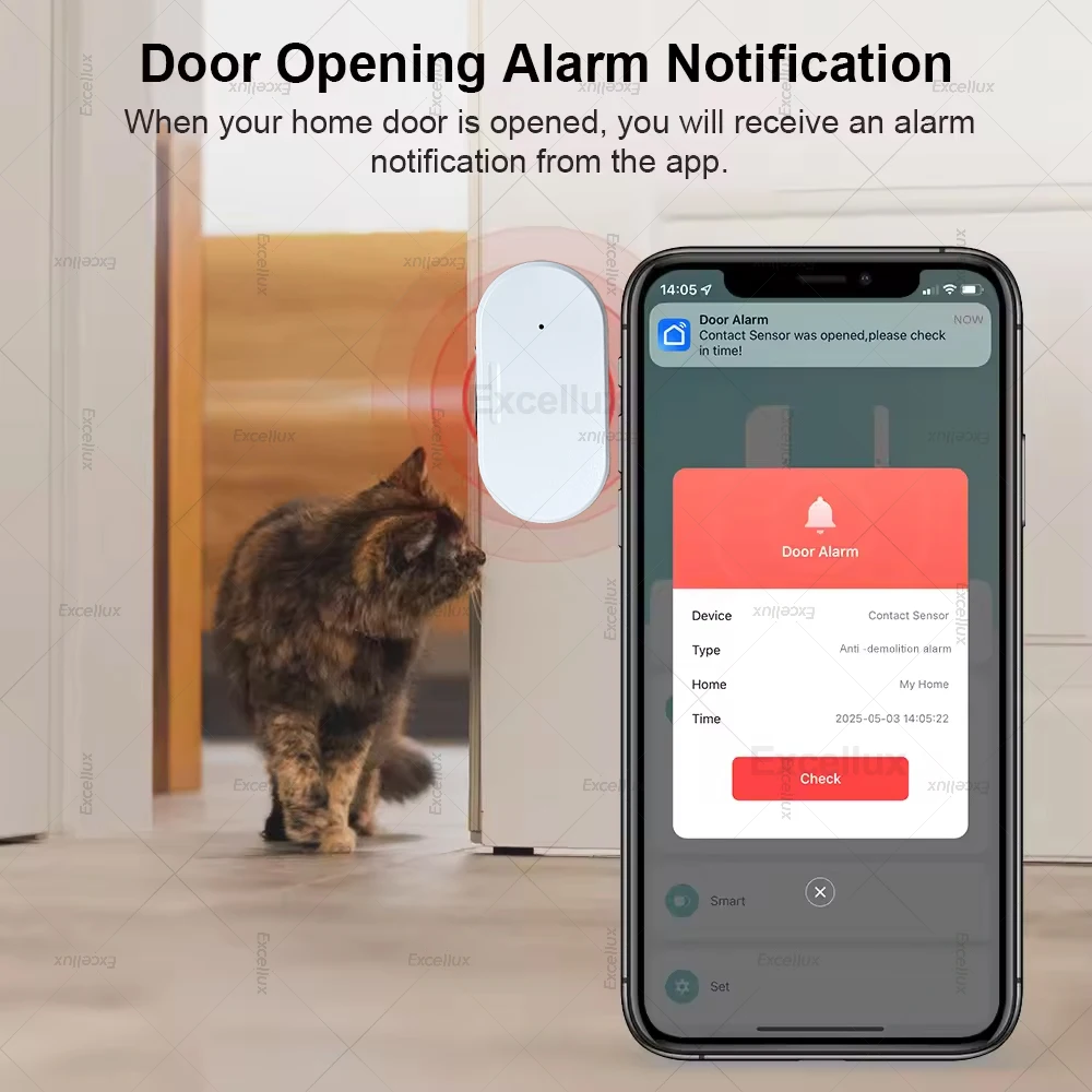 زيجبي 3.0 مستشعر نافذة الباب مع مستشعر السطوع/الاهتزاز حماية أمن المنزل الذكي إنذار الباب كاشف مفتوح/مغلق