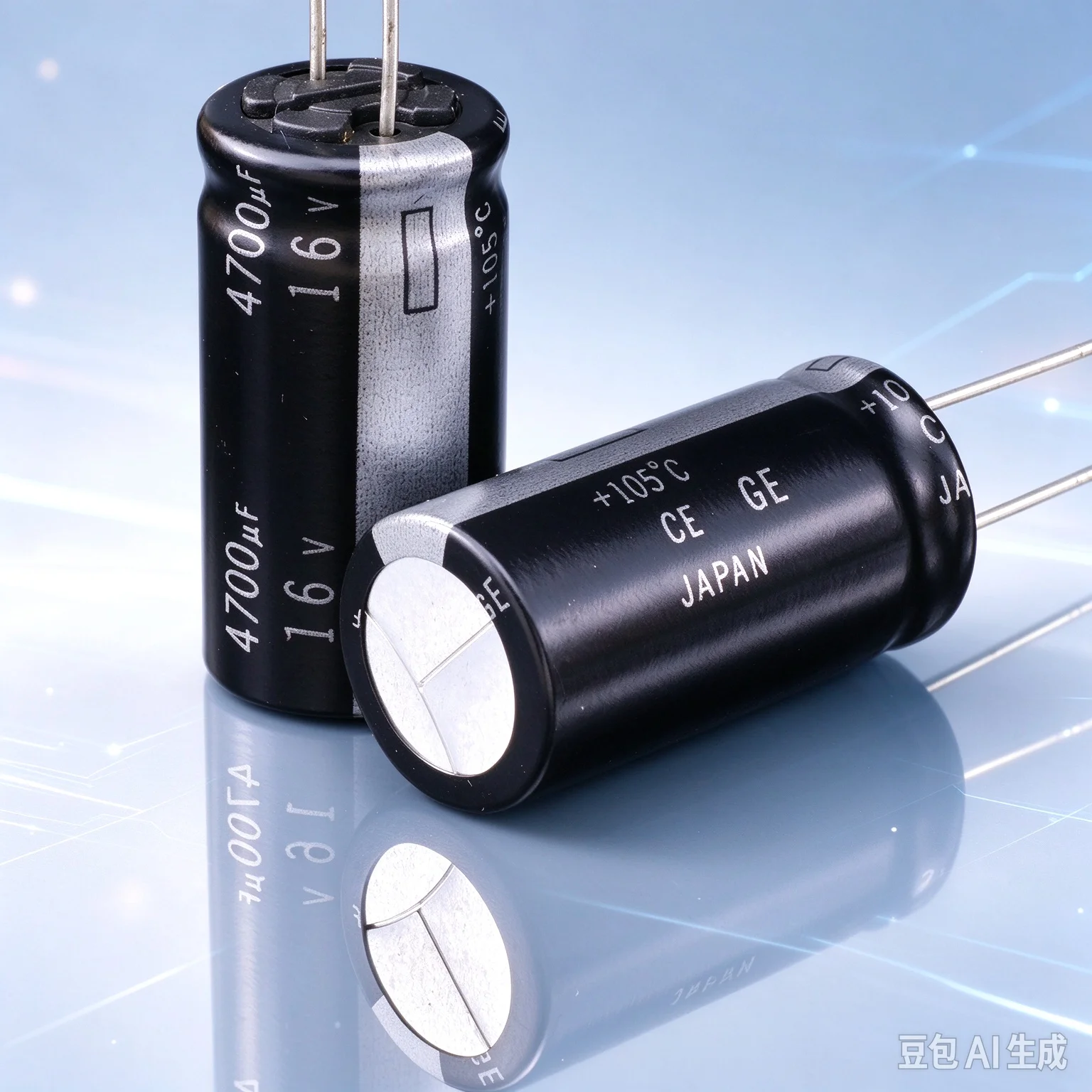 10pcs for Panasonic Japan Discontinued Vintage Audio Filter Electrolytic Capacitor 16V 4700UF