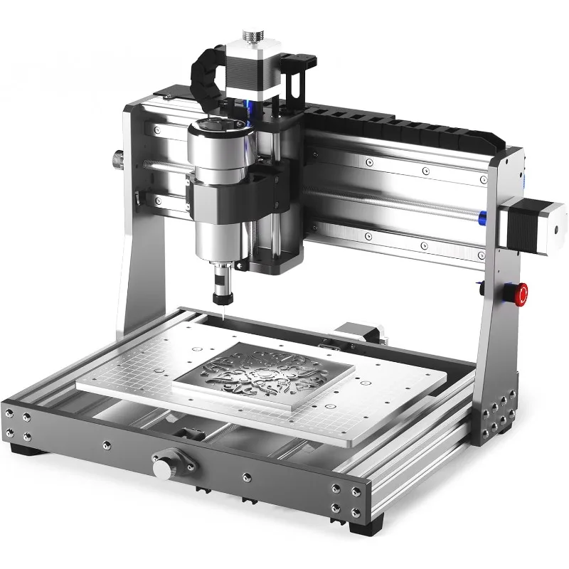 Machine de routeur, graveur 3 axes amélioré pour métal, bois, acrylique, PCB NW, nouvelle structure et contrôleur hors ligne